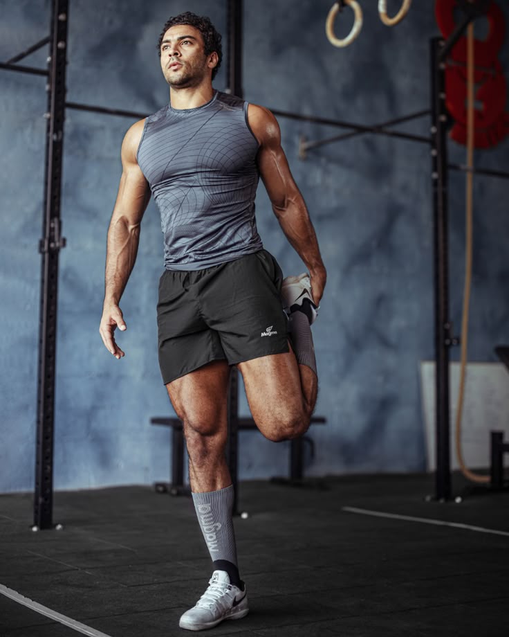 Magma Sports wear Gym Editorial Shoot - Omar Zain